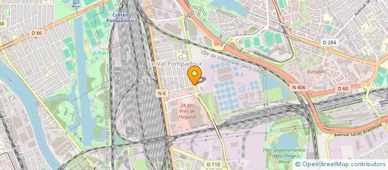 localisation de l'entreprise MONSIEUR FABRICE THIAM à VALENTON