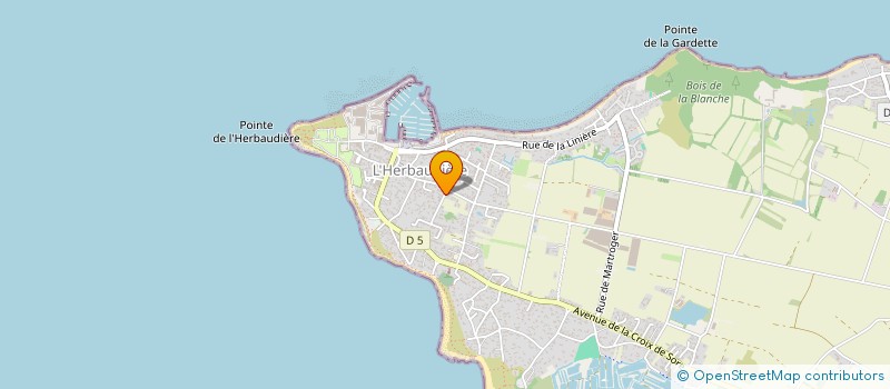 localisation de l'entreprise MONSIEUR FABRICE THIBAUD  NOIRMOUTIER-EN-L'ILE