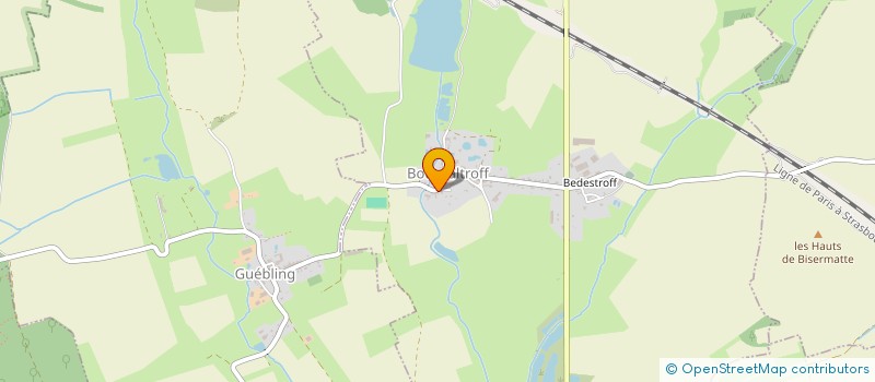 localisation de l'entreprise MONSIEUR FABRICE THIEL  BOURGALTROFF