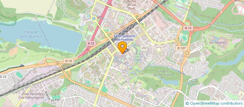 localisation de l'entreprise MONSIEUR FABRICE THISSIER  PARIS