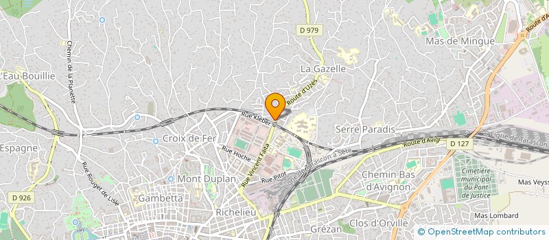 localisation de l'entreprise MONSIEUR FABRICE TOUNY  NIMES