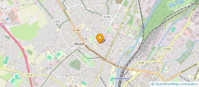 localisation de l'entreprise MONSIEUR FABRICE TOURIL  ANZIN