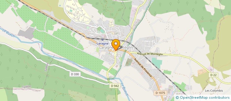 localisation de l'entreprise MONSIEUR FABRICE TOURN à LARAGNE-MONTEGLIN