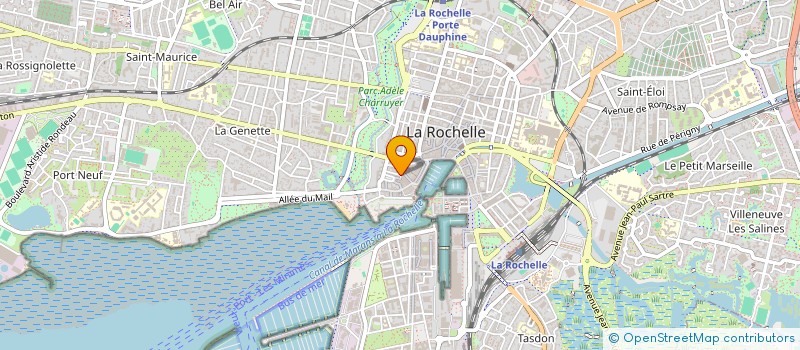 localisation de l'entreprise MONSIEUR FABRICE TOUZEAU  LE THOU