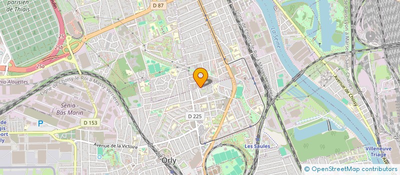 localisation de l'entreprise MONSIEUR FABRICE TRAORE  ORLY