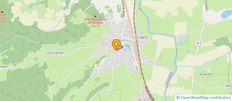 localisation de l'entreprise MONSIEUR FABRICE TRONEL  MORNAND-EN-FOREZ