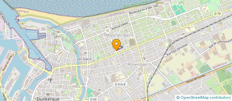 localisation de l'entreprise MONSIEUR FABRICE TRUANT  DUNKERQUE