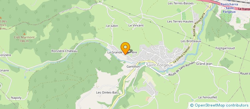 localisation de l'entreprise MONSIEUR FABRICE VACHEROT à SAINT-FORGEUX