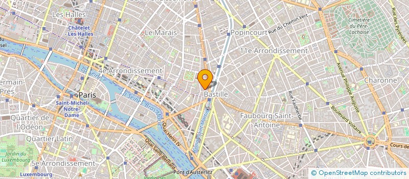 localisation de l'entreprise MONSIEUR FABRICE VALLON  PARIS