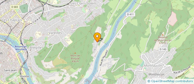 localisation de l'entreprise MONSIEUR FABRICE VALNET à BESANCON