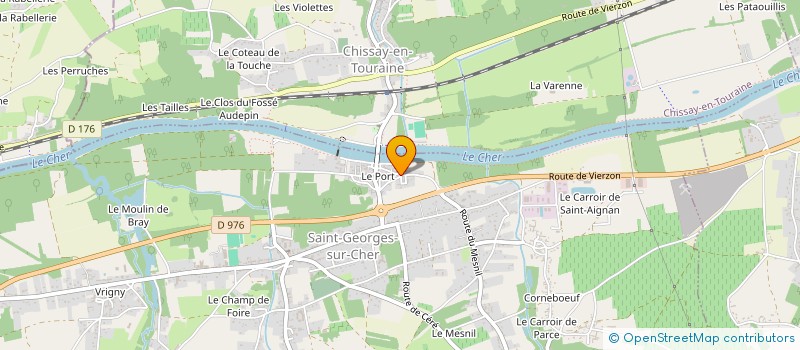 localisation de l'entreprise MONSIEUR FABRICE VAN CUYCK  SAINT-GEORGES-SUR-CHER