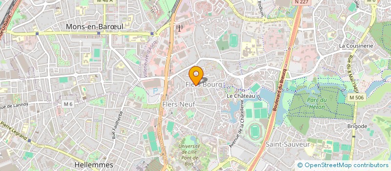 localisation de l'entreprise MONSIEUR FABRICE VANDENDORPE à LILLE