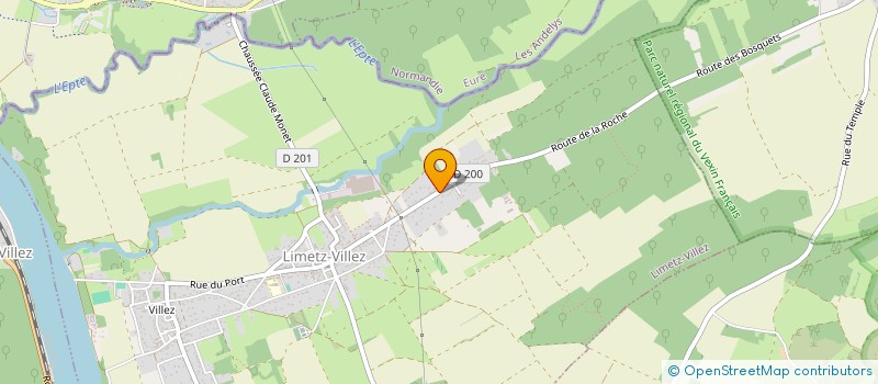 localisation de l'entreprise MONSIEUR FABRICE VASSEUR  LIMETZ-VILLEZ