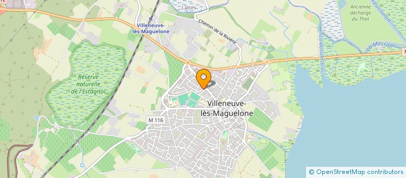 localisation de l'entreprise MONSIEUR FABRICE VAUSSENAT  VILLENEUVE-LES-MAGUELONE