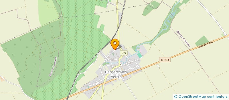 localisation de l'entreprise MONSIEUR FABRICE VAUTRELLE  BERGERES-LES-VERTUS