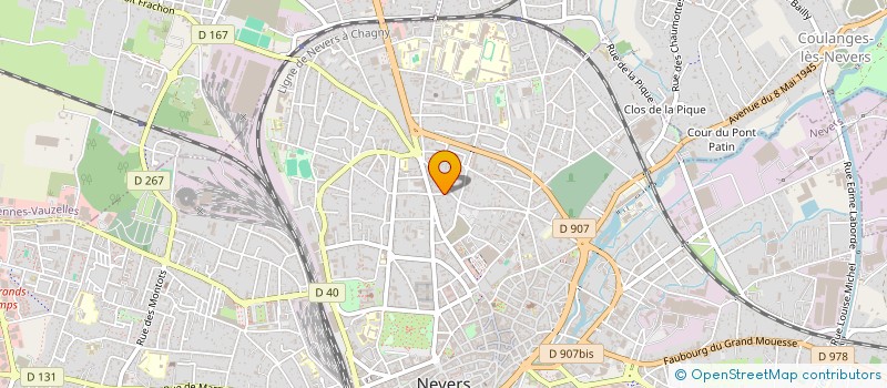 localisation de l'entreprise MONSIEUR FABRICE VENAT à NEVERS