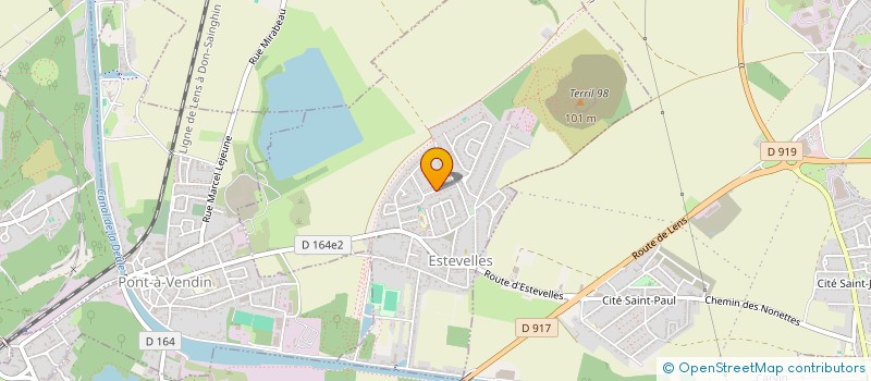 localisation de l'entreprise MONSIEUR FABRICE VERANO  ESTEVELLES