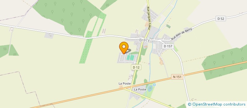 localisation de l'entreprise MONSIEUR FABRICE VERCHOT  BRECY