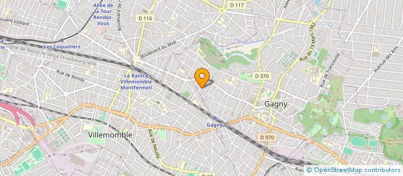 localisation de l'entreprise MONSIEUR FABRICE VERDIER à GAGNY