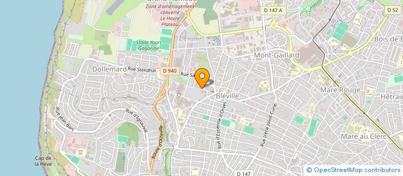 localisation de l'entreprise MONSIEUR FABRICE VERDIERE à LE HAVRE