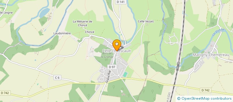 localisation de l'entreprise MONSIEUR FABRICE VERGNAUD à SANXAY