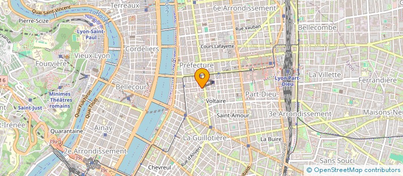 localisation de l'entreprise MONSIEUR FABRICE VERRIER  LYON