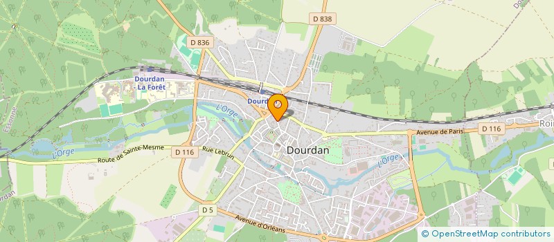 localisation de l'entreprise MONSIEUR FABRICE VERSAVAU à DOURDAN