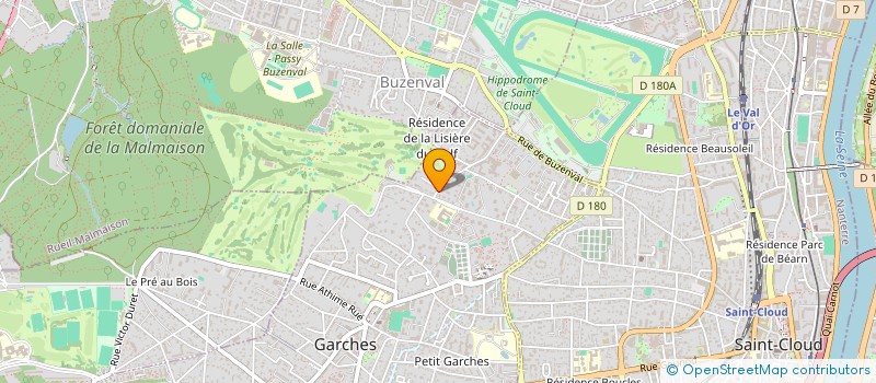 localisation de l'entreprise MONSIEUR FABRICE VIAZAUDI à GARCHES