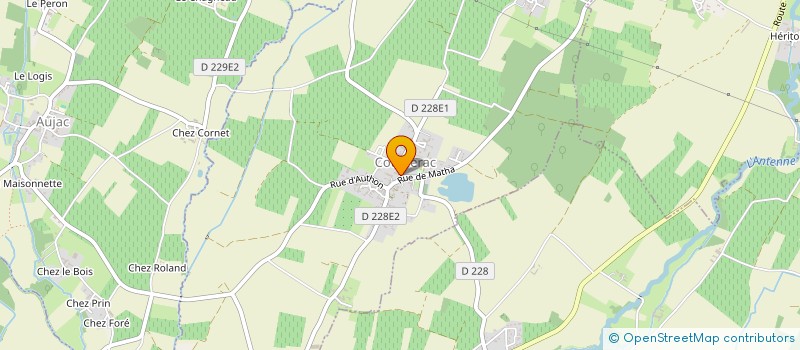 localisation de l'entreprise MONSIEUR FABRICE VIETERAK à COURCERAC