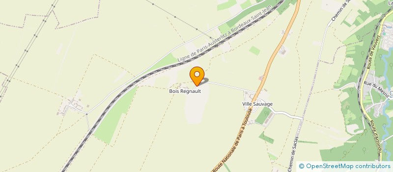 localisation de l'entreprise MONSIEUR FABRICE VIGNE  ETAMPES