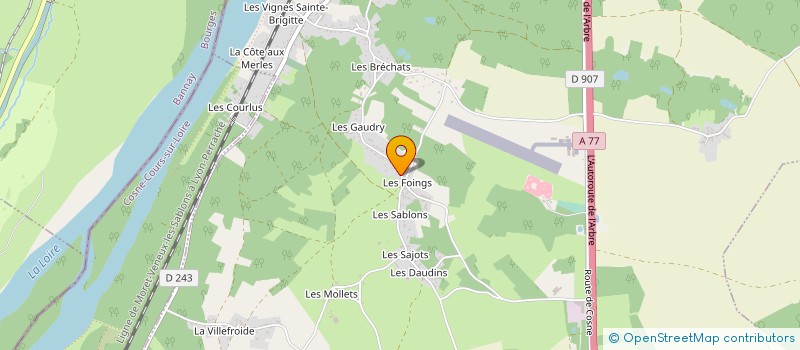 localisation de l'entreprise MONSIEUR FABRICE VILLATTE à COSNE-COURS-SUR-LOIRE