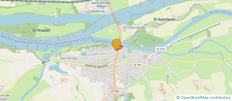 localisation de l'entreprise MONSIEUR FABRICE VINCENT  MAUGES-SUR-LOIRE