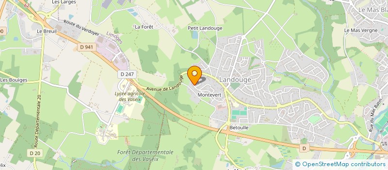 localisation de l'entreprise MONSIEUR FABRICE VINCENT à LIMOGES