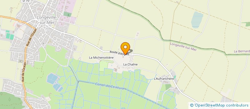 localisation de l'entreprise MONSIEUR FABRICE VIOLET  LONGEVILLE-SUR-MER