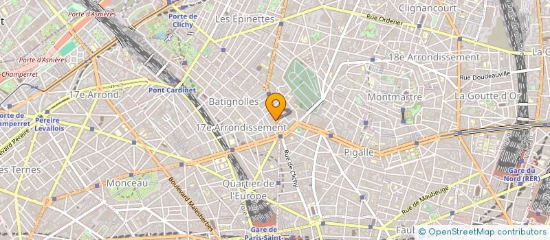 localisation de l'entreprise MONSIEUR FABRICE VION  PARIS