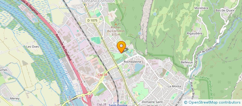 localisation de l'entreprise MONSIEUR FABRICE VIRGONE  SAINT-EGREVE