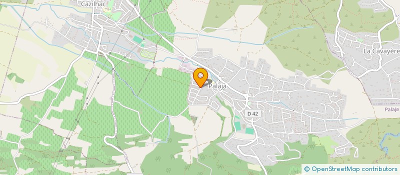 localisation de l'entreprise MONSIEUR FABRICE VIRION  PALAJA