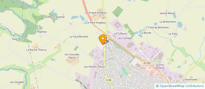 localisation de l'entreprise MONSIEUR FABRICE VOISIN à MONTREVAULT-SUR-EVRE