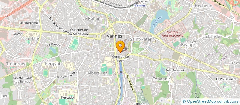 localisation de l'entreprise MONSIEUR FABRICE VOISIN  VANNES