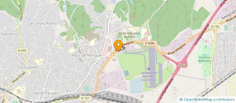 localisation de l'entreprise MONSIEUR FABRICE VOLAND  NIMES