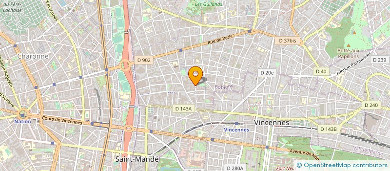 localisation de l'entreprise MONSIEUR FABRICE WAMBERGUE à MONTREUIL