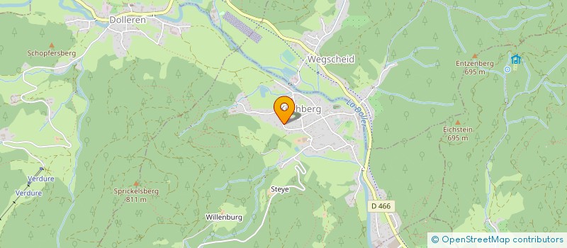 localisation de l'entreprise MONSIEUR FABRICE WEISS à KIRCHBERG