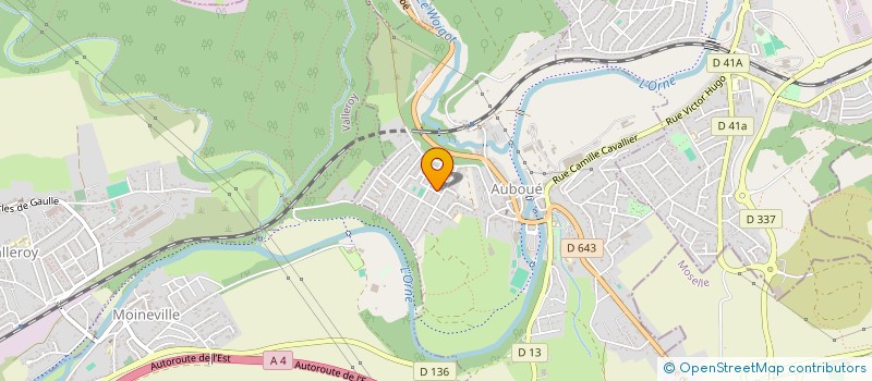 localisation de l'entreprise MONSIEUR FABRICE WINTERSTEIN  METZ