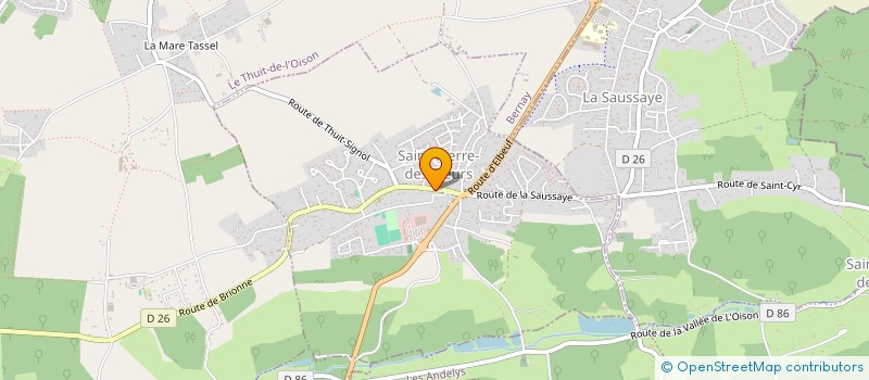 localisation de l'entreprise MONSIEUR FABRICE WYNANTS  LA HAYE-DU-THEIL