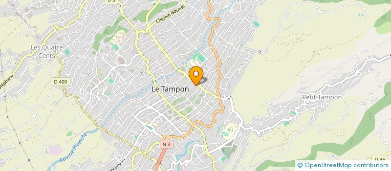 localisation de l'entreprise MONSIEUR FABRICE YOUBI  LE TAMPON