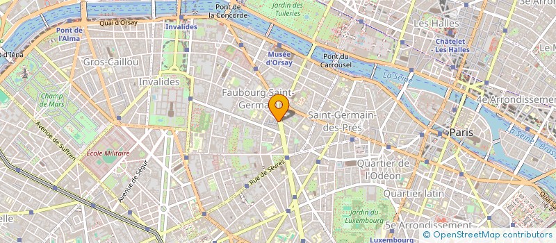 localisation de l'entreprise MONSIEUR FABRICE ZAMBONI  PARIS