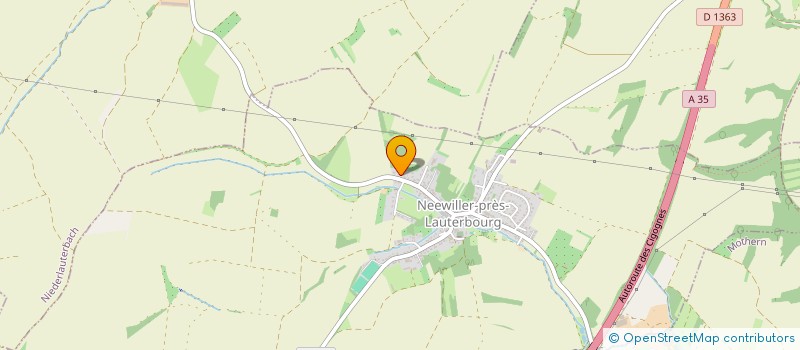localisation de l'entreprise MONSIEUR FABRICE ZERR  NEEWILLER-PRES-LAUTERBOURG