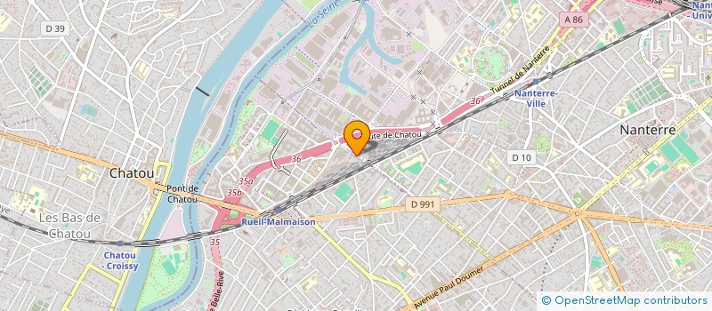 localisation de l'entreprise MONSIEUR FABRICE ZORZI à RUEIL-MALMAISON