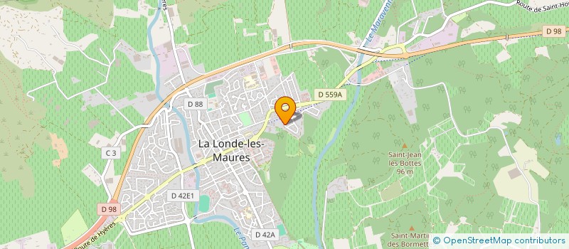 localisation de l'entreprise MONSIEUR FABRICIO DELGAUDIO à LA LONDE-LES-MAURES