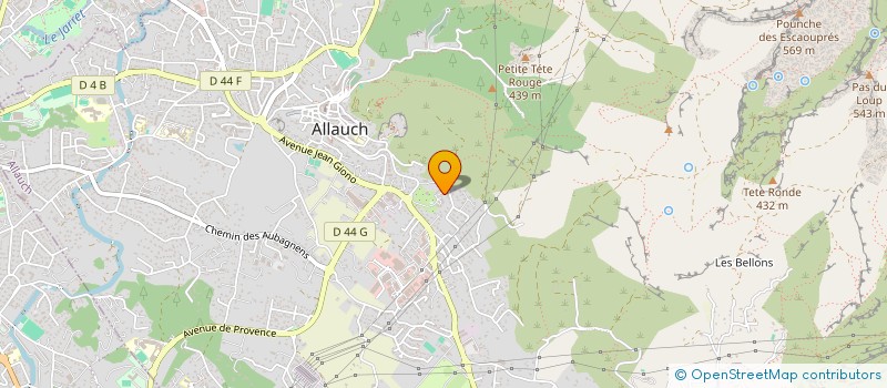 localisation de l'entreprise MONSIEUR FABRIZIO LOMBARDO à ALLAUCH